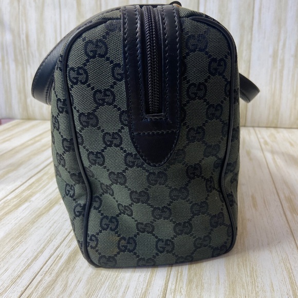 Gucci•Canvas Boston Bag - Picture 4 of 8